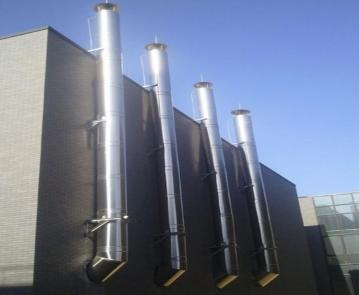 双层保温不锈钢烟囱